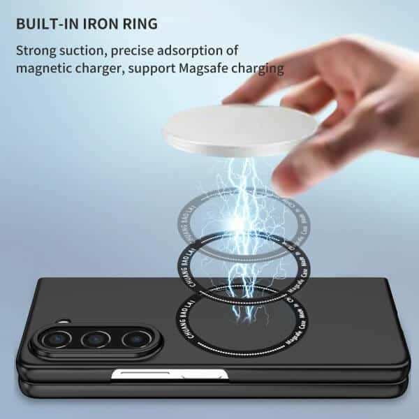 For Samsung Galaxy Z Fold 5 Magsafe Magnetic Wireless Charging Shockproof Case Cover For Samsung Galaxy Z Fold 5 Magsafe Magnetic Wireless Charging Shockproof Case Cover